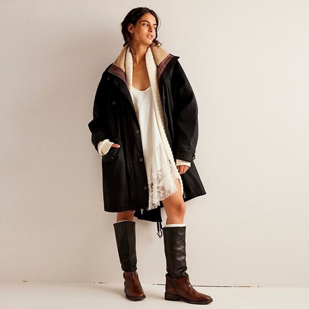 NWT We the Free Juki Waxed Parka